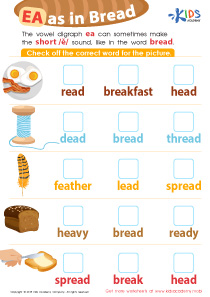 Vowel Diphthongs OI OY Worksheet: Downloadable PDF for Kids